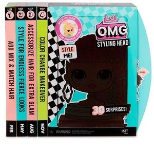NIB L.O.L. Surprise! O.M.G. Styling Head